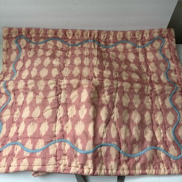 NWOT Anthropologie Iluka Cotton Printed Floral Shams, Set of 2 Standard Shams - Picture 8 of 12